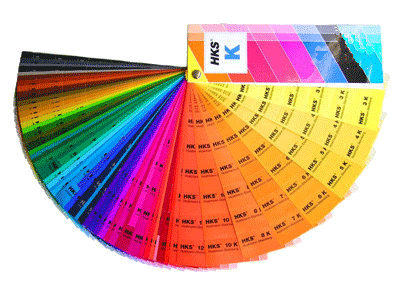 HKS-K Farbfcher - zur Berechnung HKS-K in CMYK
